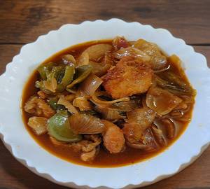 Chili chicken gravy 8 pc