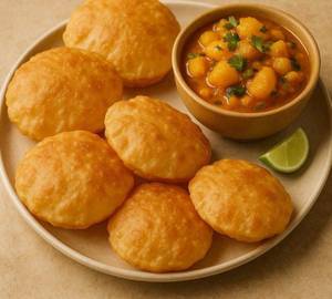 Kachori (4 Pcs) With Subji
