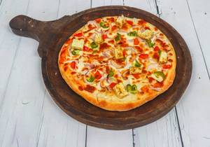 Paneer makhani pizza 