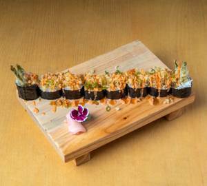 Asparagus Tempura Roll (Jain)(8Pcs)