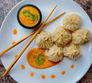 Mushroom Atta Steamed Momo