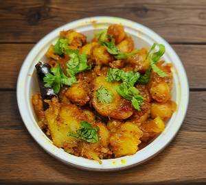 Aloo chhole [dry]