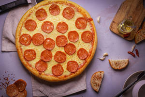 Chicken Pepperoni Large Pizza