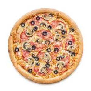 Spicy mushroom pizza 