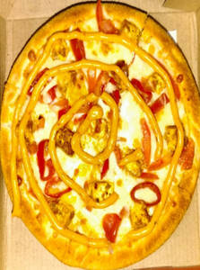 Chatpata Paneer Pizza