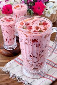 Special Badam Rose Milk