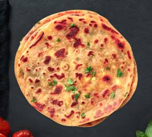 2 aaloo pyaj mix paratha