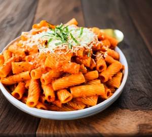 Red Cheese Pasta