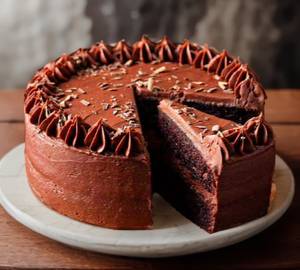 Chocolate celebration cake 500 gram