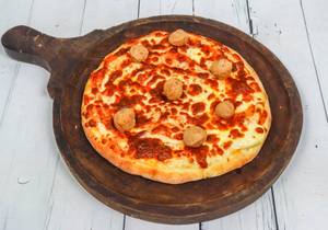 Cheese and soya pizza 