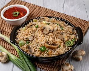 Veg Mushroom Fried Rice