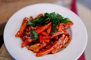 Honey Chilli Potatoes