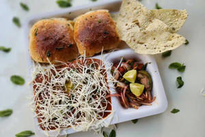 Cheese Pav Bhaji [4 Pav] Combo