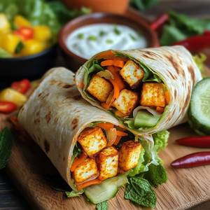 Crispy Paneer Wrap