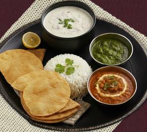 Pure Veg Brb Special Thali + 250Ml Mineral Water