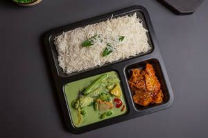 Veg Thai Green Curry Combo