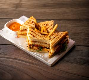 Chicken tikka sandwich