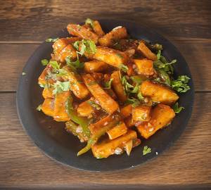 Paneer Chilli (Dry)