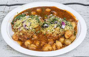 Delhi Style Chole Tikki