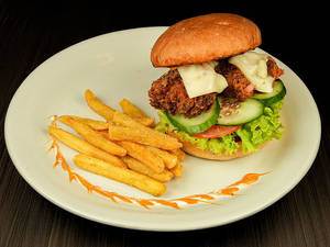 Fried Chicken Burger