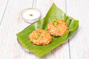 Falahari Sabudana Vada Tikki Chaat