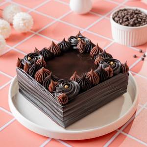 Dark chocolate dutch  cake