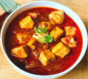 Paneer rogan josh