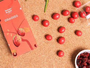 Cranberry Dragees
