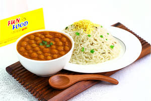 Chole + Jeera Rice ( Chawal )