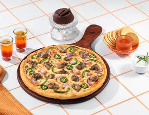Chicken Heatwave Pizza [Big 10"] + Chocolava