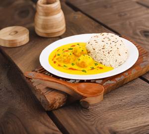 Punjabi Kadhi + Jeera Rice (Chawal )