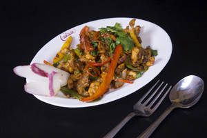 Crispy Lamb Hot Bean Sauce : Dry