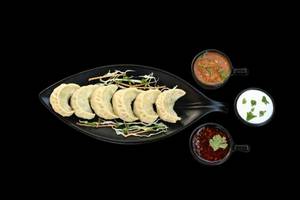 Chicken Shezwan Steamed Momo