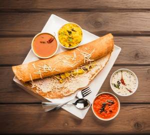 Butter paneer dosa