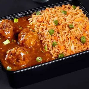 Veg manchurian rice