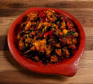 Chicken kattu varuval [boneless]