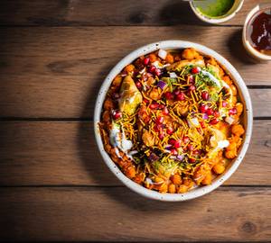 Samosa chaat  [2 pieces]