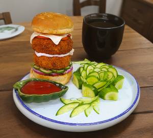 Double cheese burger