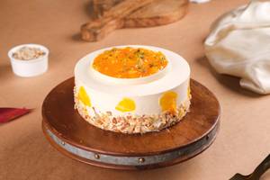 Mango Roasted Almond Cake
