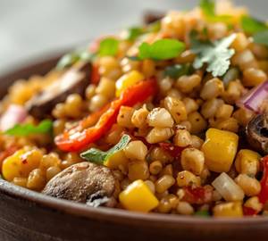 Mushroom Chilli Baby Corn Salad