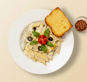 Veg Alfredo Sauce Pasta