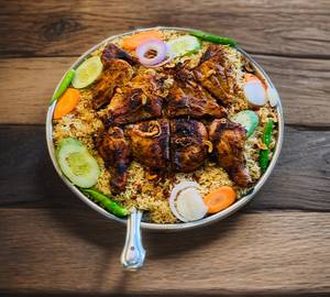 Mandi with barbecue alfam