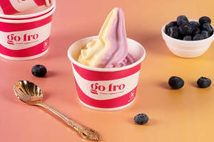 Mango & Blueberry Mix Frozen Yogurt