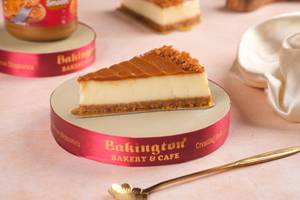 Lotus Biscoff Cheesecake Slice