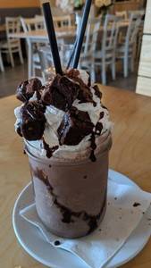 Choco brownie shake