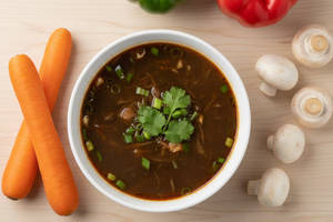 Veg mushroom soup