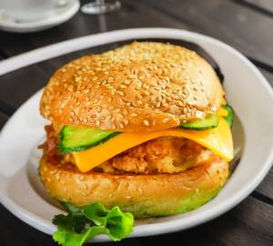 Chicken cheese burger
