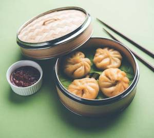 Supreme Masala Himalayan Full Vegi Momo (10 Pcs ) ( Steem )