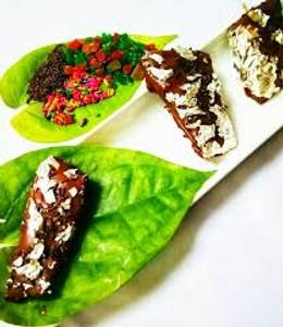 Coconut chocolate paan