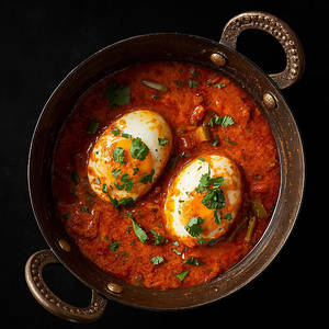 Kadai Egg Curry (2 Pcs)